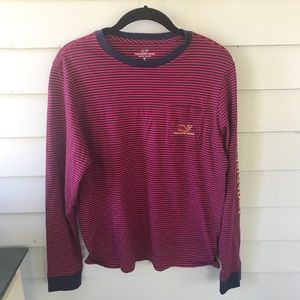 NWT Vineyard Vines long sleeve T shirt str…